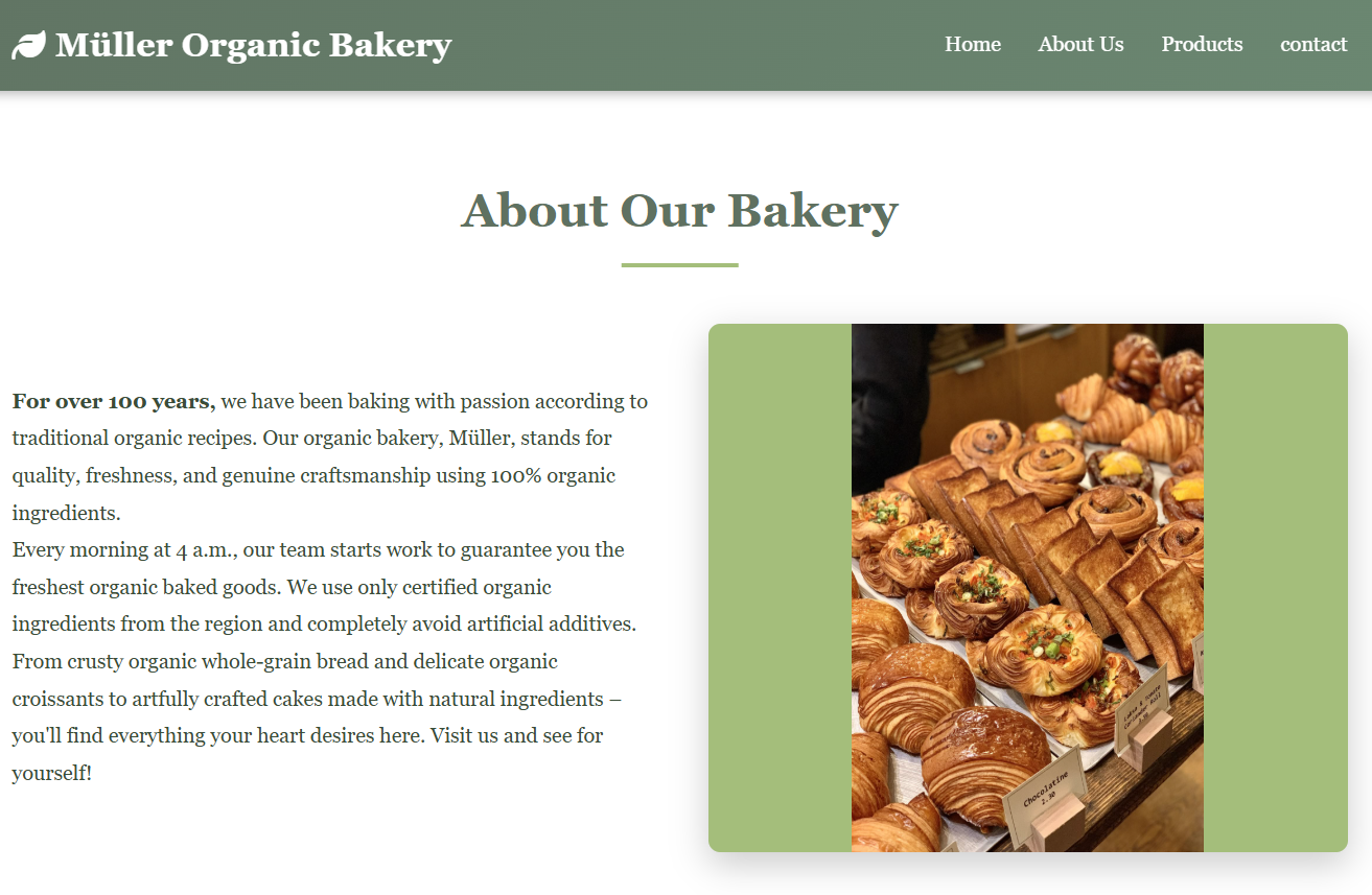 Bakery Template